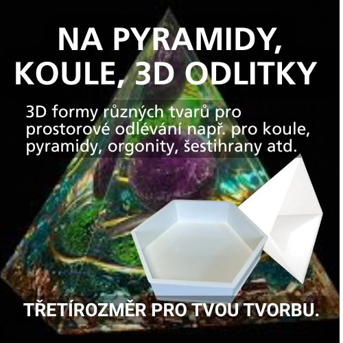 Formy na prostorové odlitky z pryskyřice